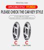 Interior Mouldings Alloy Leather Car Key Case Key Cover For Hyundai IONIQ 6 New Grand Prix GN7 For New Kona SX2 Car Protector Ke