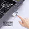 Mini Mouse Mover Plug and Play USB Automatic Mouse Jiggler Mover Keeps Awake Indicator Light Aluminum Alloy Housing for Computer