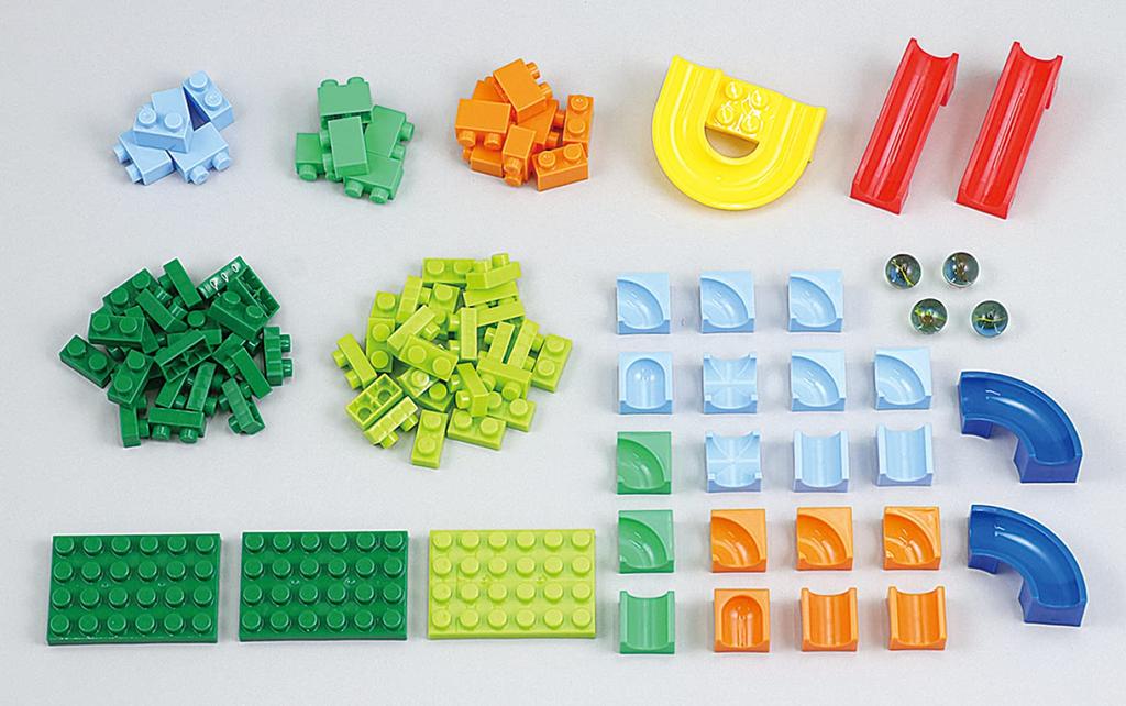 Artec Colorful Rolling Maze Blocks DX Educational Toy for Elementary School Students and Toddlers 6719
