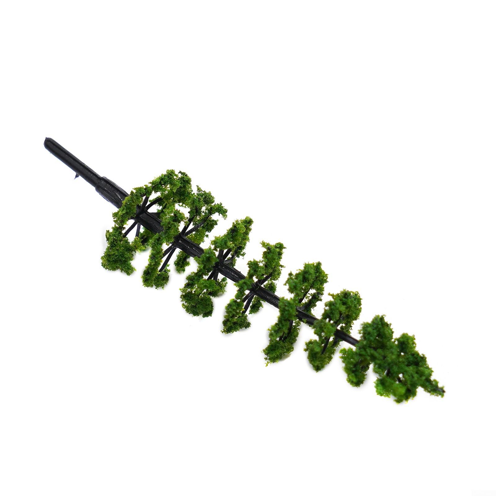 Диорама Модель Деревья Ландшафтный Сад Миниатюрное Украшение 10 Шт. Принадлежности — фото 8