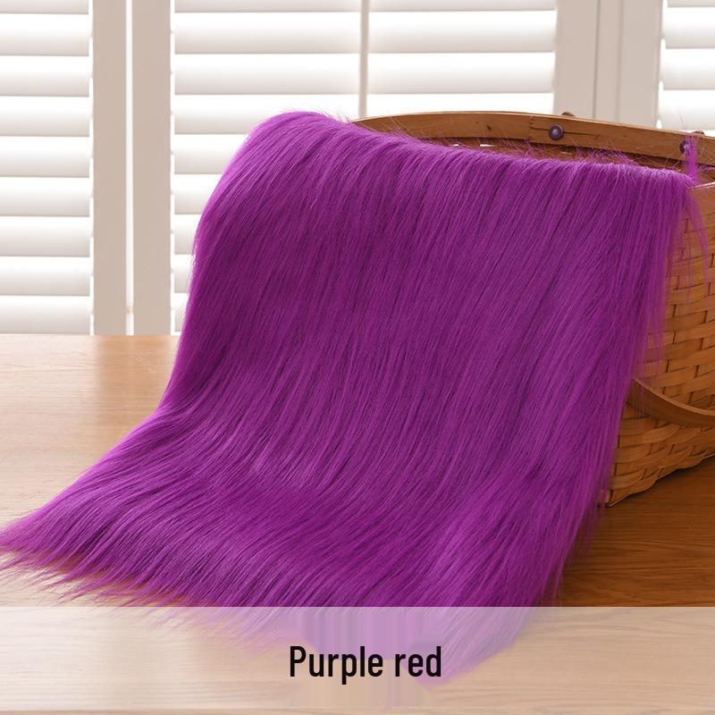 12cm Long Pile Faux Fur Fabric for Cosplay and Fursuit Toys