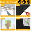 With 32 Stickers Travel Blackout Curtain Removable No Drill Temporary Curtain  Bedroom