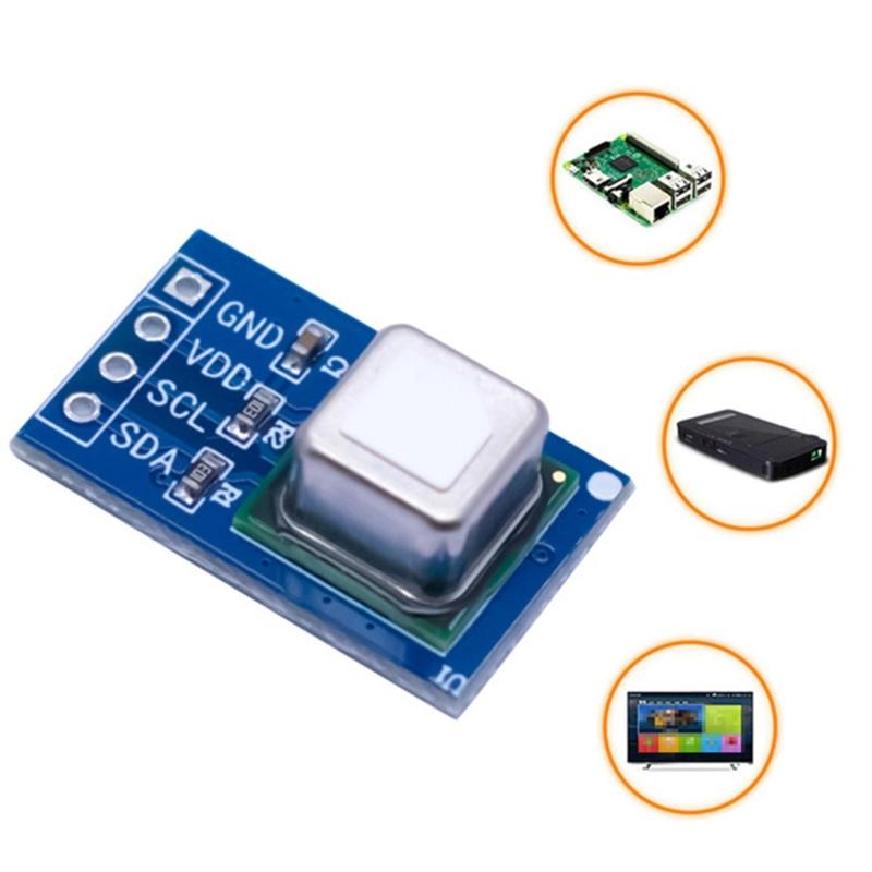 Kleines SCD41 Gassensor-Modul zur CO2-Erkennung Integriert Temperatur- und Feuchtigkeitssensorik Luftqualitätsüberwachung