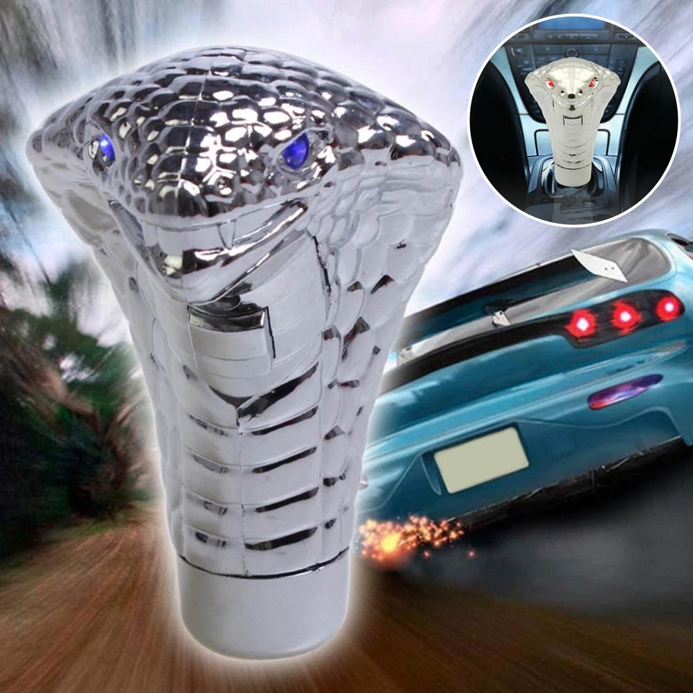 Snake Head Car Modified Gear Knob Lever Handball Multicolor LED Light for Toyota for Hyundai {62}} for {9}} for Etc K2K4