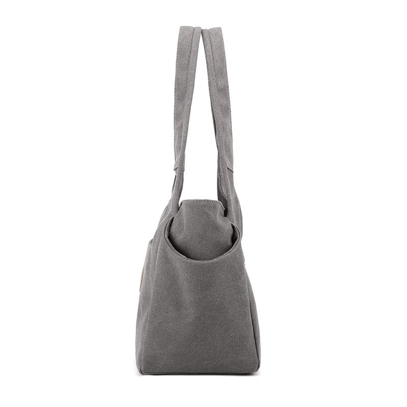 Velkokapacitní plátěná taška Tote Bag Dámská taška Kabelka