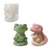 Silicone Candle Mold Creative 3d Frog Candle Mold Animal Shaped Candle Mold Minimalist For Decorative Ornament Gift Home Diy