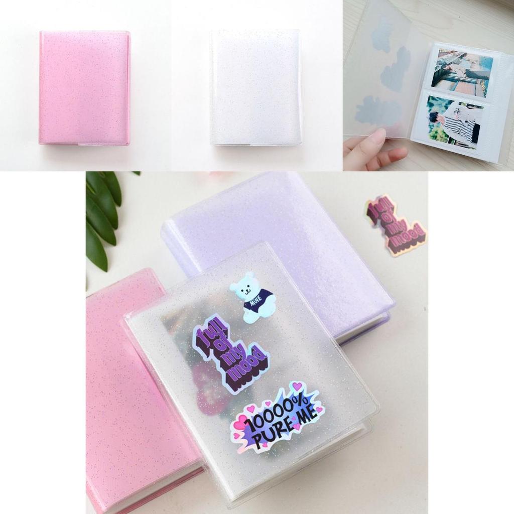 3264 Pockets Photocard Binder Sleeves Holder Kpop Glitter Photo Album Lomo Card