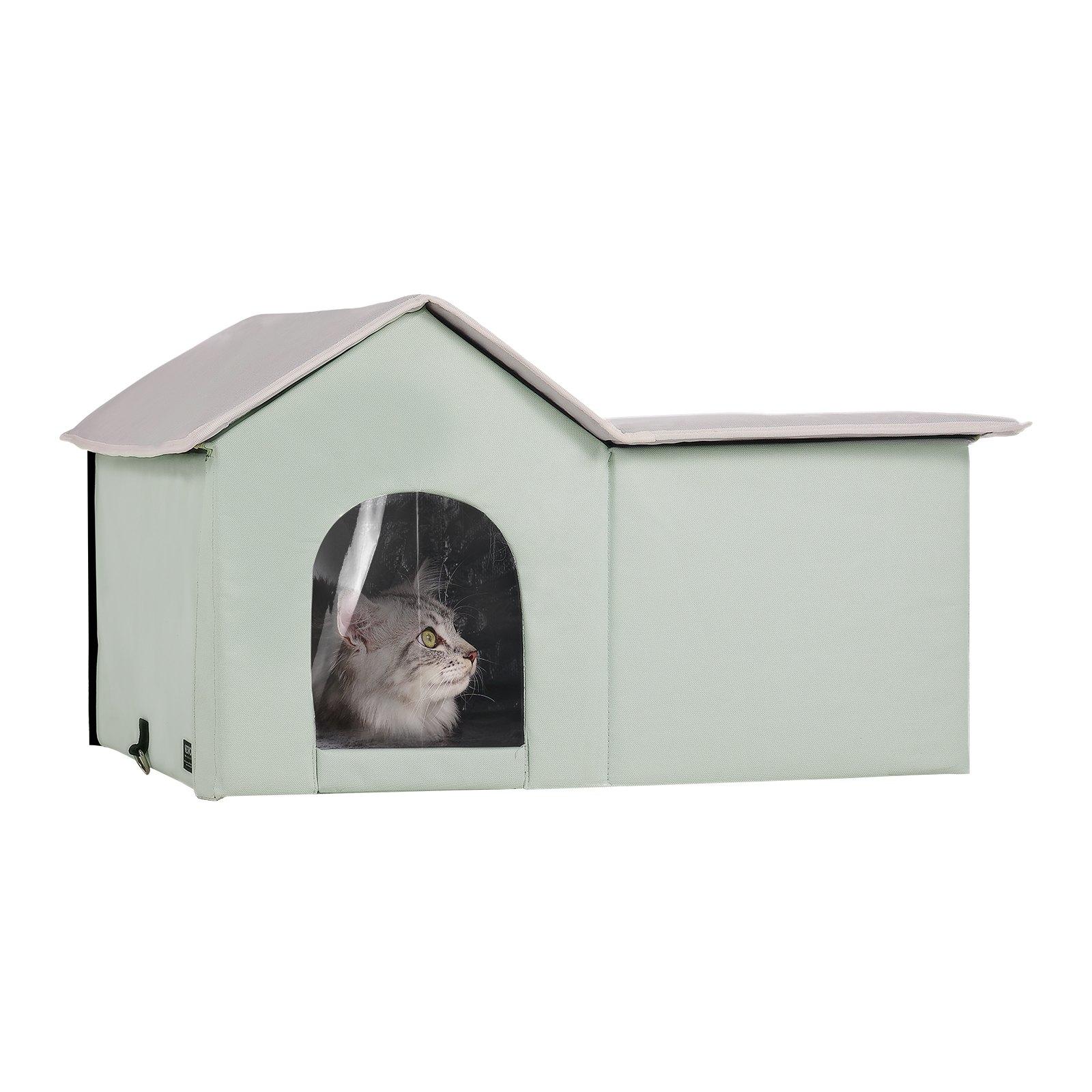 VEVOR Heated Cat House, Outdoor Kitty
