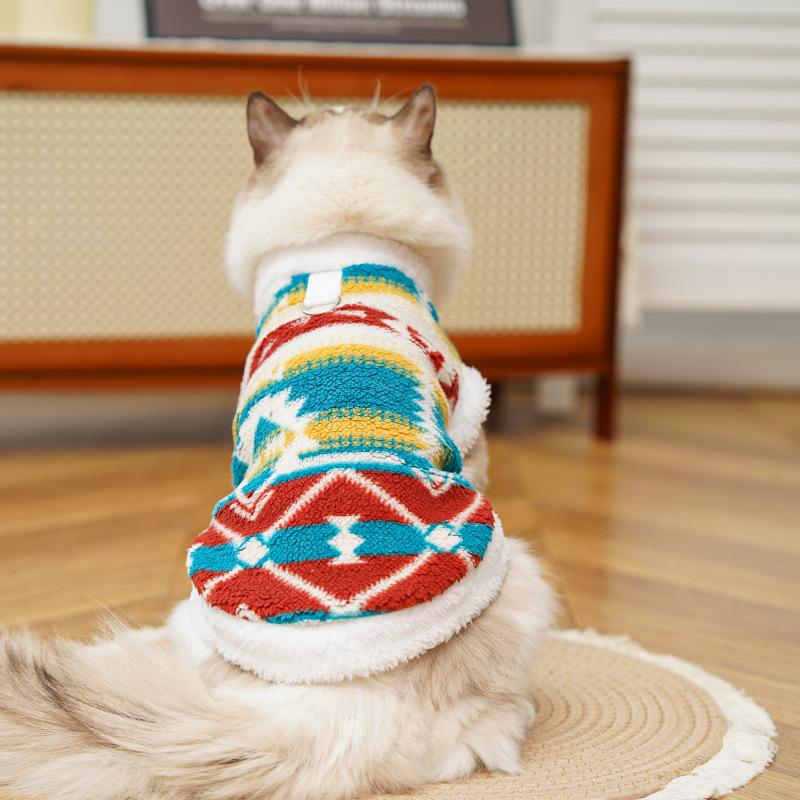 Big Dog Clothes Winter Fleece Clothing For Small Medium Large Dogs Soft Puppy Sweatshirt Warm Two-Legged Pets Clothing