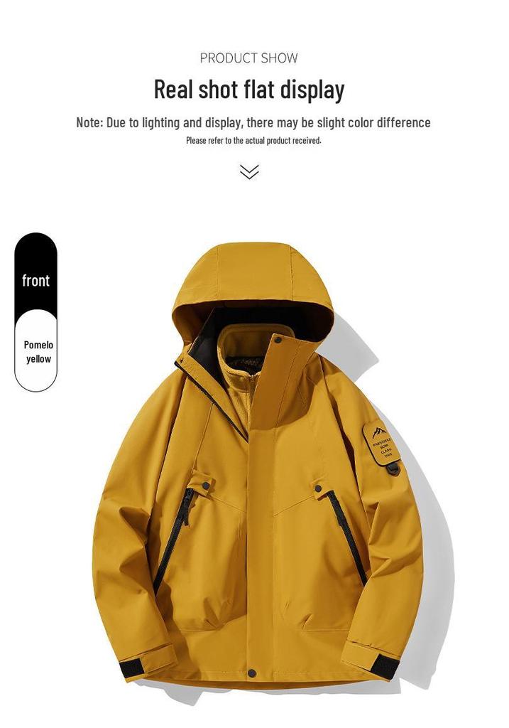 Unisex Lightweight Waterproof Hooded Jacket for Spring/Autumn - Thin, Casual, and Ideal for Cycling