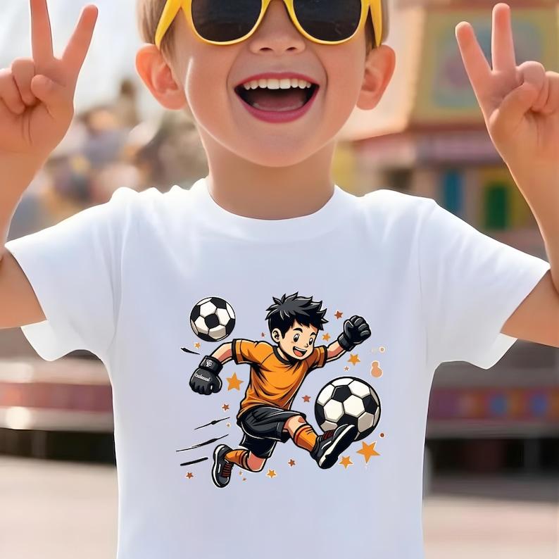 Kids Soccer Shirt Boy, Soccer Player T Shirt Kids, Football Kids Tee, Youth Soccer Gift, Soccer Lover Shirt,Kids Sports Shirt,Soccer Boy Tee 110