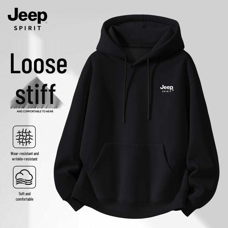 

Мужская толстовка с капюшоном JEEP SPIRIT 2026 в американском стиле L