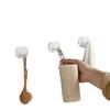 Strong Adhesive No-Drill 304 Stainless Steel Mini Hooks for Kitchen & Bathroom