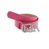 Women's Casual Jeans Belt New Fashion Decorative Smooth Buckle Korean Style Simple Chic Belt In Stock