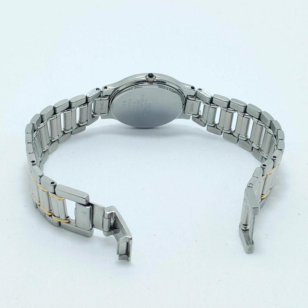 [USED] 483 Free Shipping Working SEIKO EXCELINE Wristwatch (Quartz)