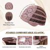 20 Inch Long Layered Cut Wigs for Women, Gorgeous Fluffy Wigs,  Synthetic Full Machine Wigs for Party, Daily Use, Synthetic Fiber Wig