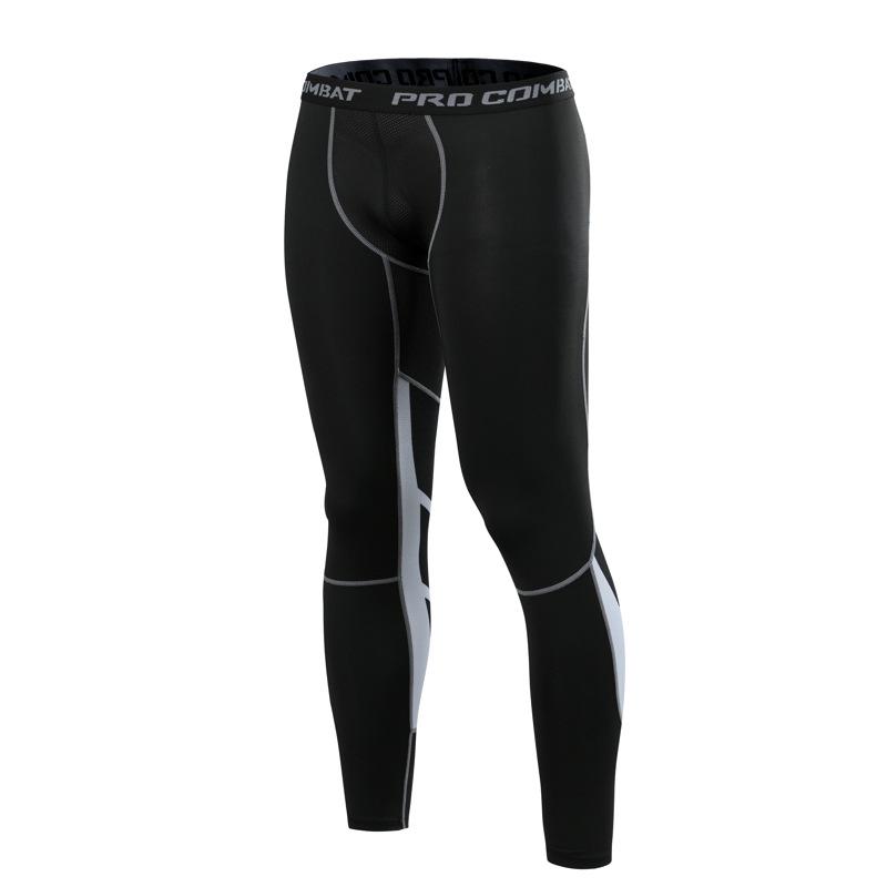 

Мужские быстросохнущие компрессионные брюки для велоспорта, бега, футбола, баскетбола и фитнес-тренировок. 2XL