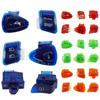 6Pcs Motorcycle Head Light Horn Dimmer Turn Starter Single Switch Button For GY6 50cc 125cc 150cc ATV Moped Scooter