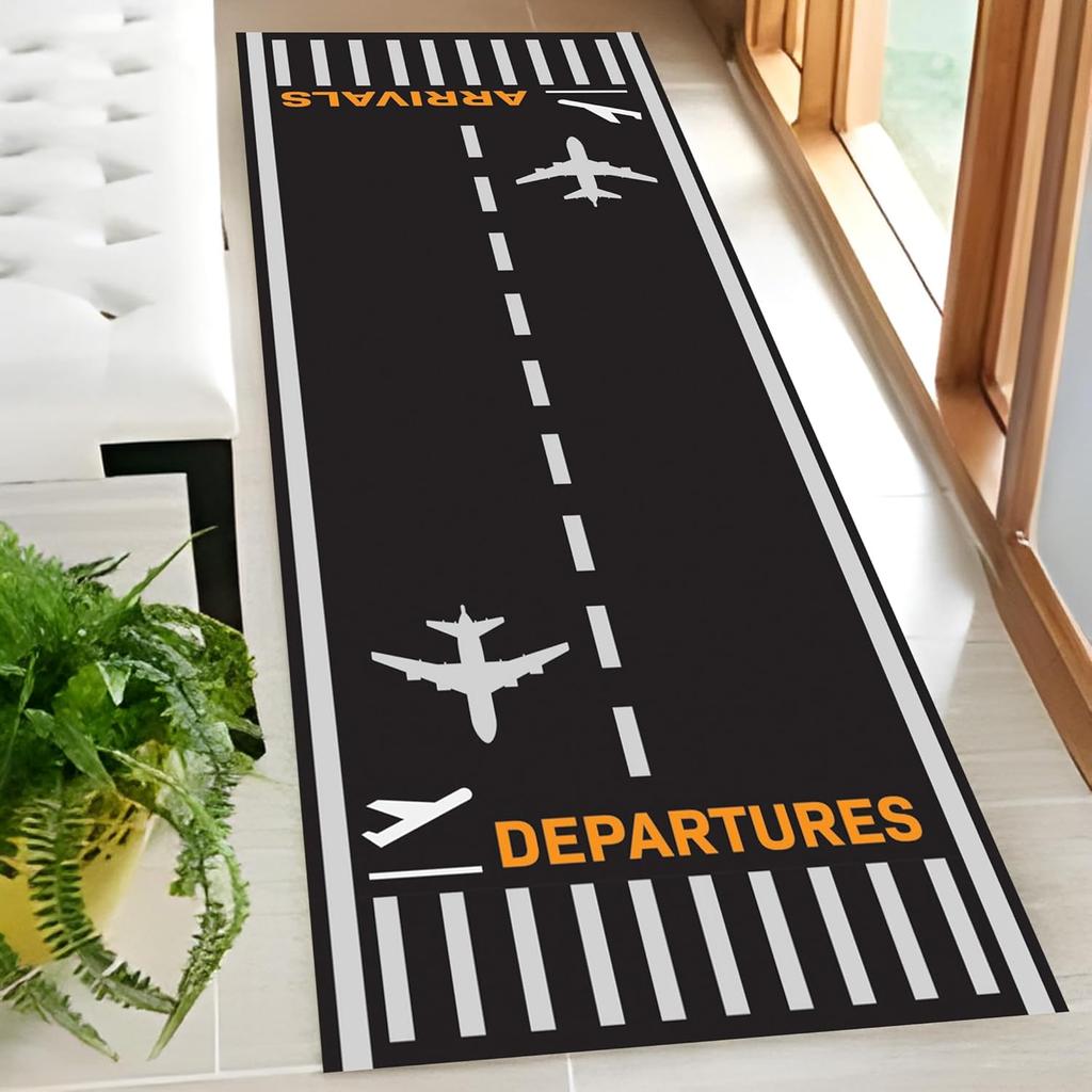 Airport Hallway Runner Rug Interior Area Mat Home Decoration Children Bedside Long Carpet Living Room Entrance Doormat