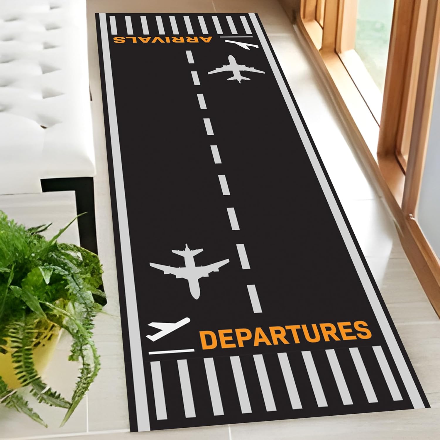 

Children s Play Carpet, Airport Carpet, Children s Bedroom, Game Room, Nursery Decoration, Home Decoration 60X120CM(2X3.9FT