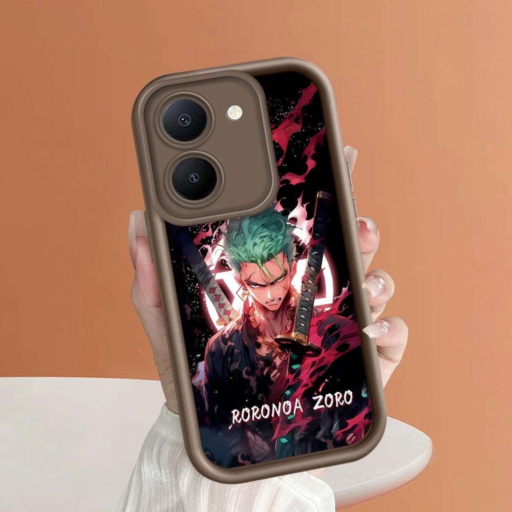 Soft Silicone Square Ladders Cartoon Pattern Full Cover Camera Protection Shockproof Case for iPhone Infinix Tecno Vivo