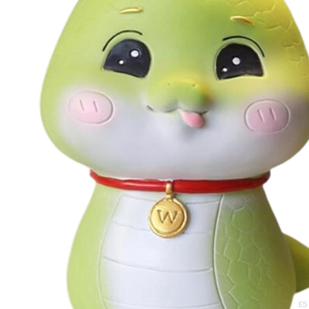 Snake Bank, Animal Figure for Desk Decor, Savings Container Adult Gifts