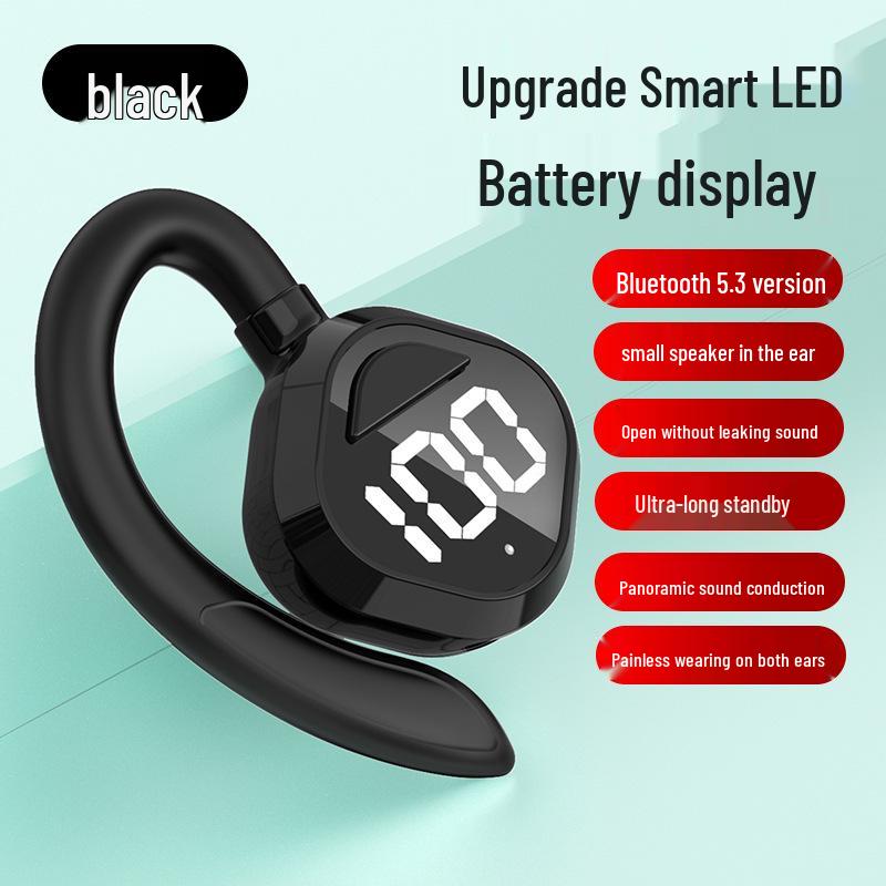 Cuffie In-Ear Bluetooth Wireless V58 con Cancellazione del Rumore, Display Digitale e Lunga Durata della Batteria per Sport e Viaggi