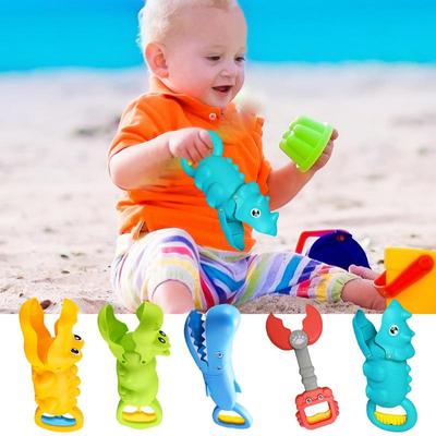 Sand Shovels For Kids Fun Interactive Beach Tools Cute Animal Sand Claw Scooper Toy With Handle  Backyard Sandbox Shovels Toys