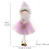 New Christmas Supplies Christmas Feather Angel Christmas Tree Decoration Pendant Small Pendant Christmas