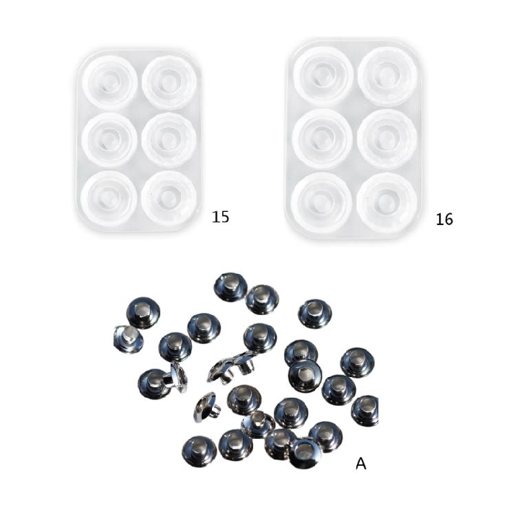 Silicone Bead Pendant Mold for DIY Bracelet Jewelry Making Craft Jewelry Casting