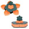 Flower Shape Rotating Fruit Plate Multi-layer Dry Fruit Box Storage Organizer  Fruit Serving