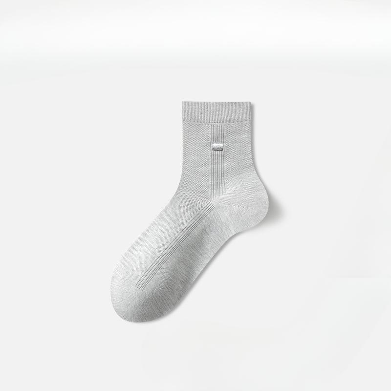 Herren Sommer Dünne Freizeit Mesh Atmungsaktiv Schweißabsorbierend Antibakterielle Socken