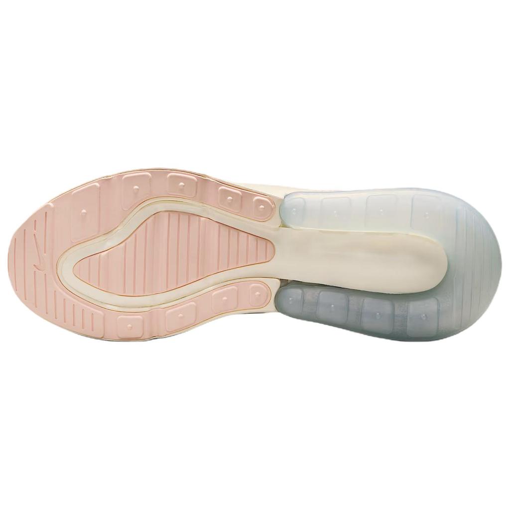 Nike Adidași Air Max 270 Soft Pearl pentru femei, cremă, alb perlat, argintiu metalizat, IH5966-001