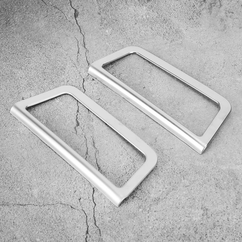2pcs ABS Car Rear Trunk Handle Trim Frame Fits for Land Rover Evoque 2020