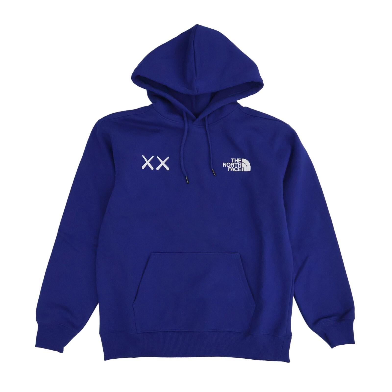 The North Face Kaws Hoodie Blue White XS