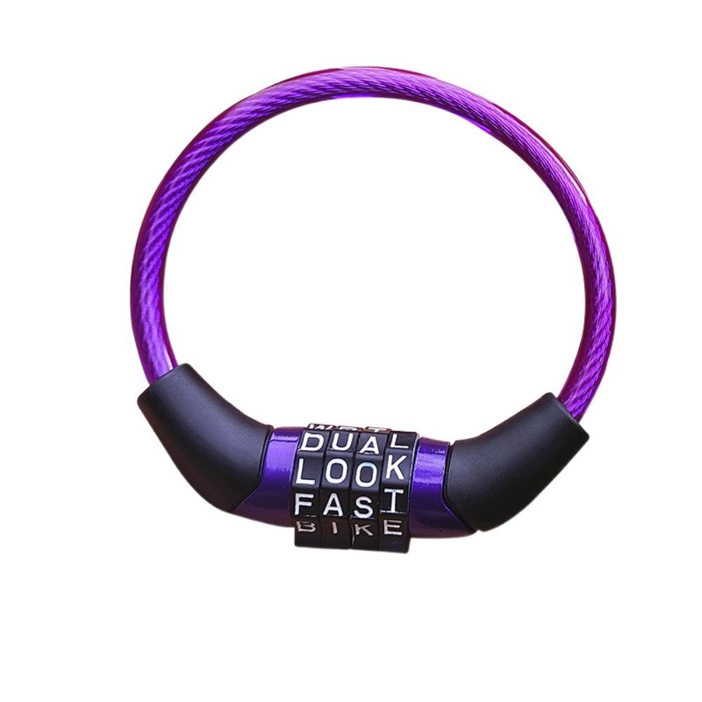 Alloy Bike Lock Anti-theft Device Motorcycle Combination Padlock Bicycle Security Padlock Locking Equipment Safety Padlock