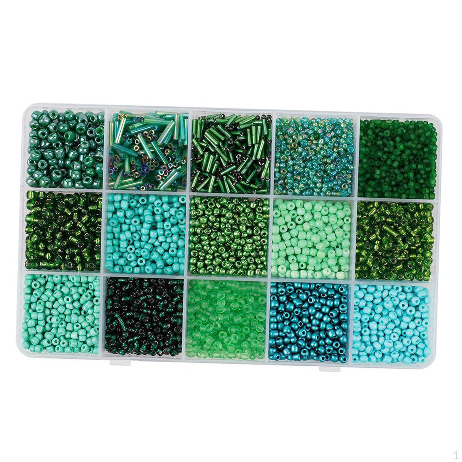 

Наборы бусин для рукоделия Бусины-разделители Маленькие для изготовления ювелирных изделий Поиск ожерелий темно-зеленого