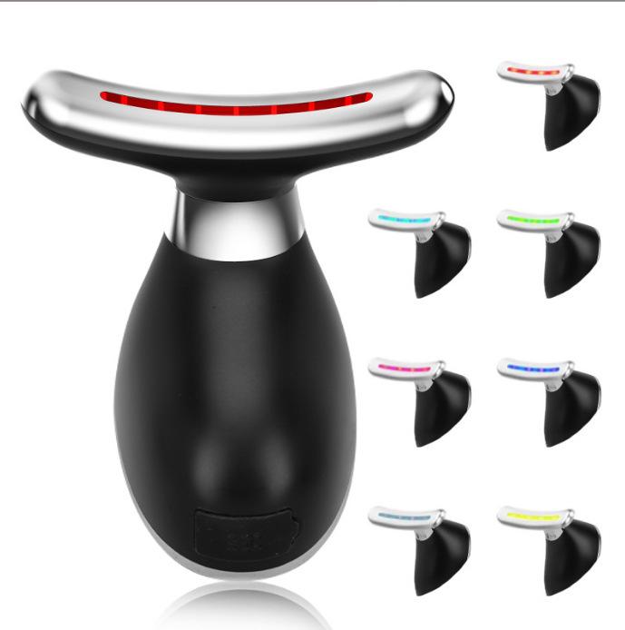 Seven-Color Light Beauty Device for Face and Neck - Dual Use