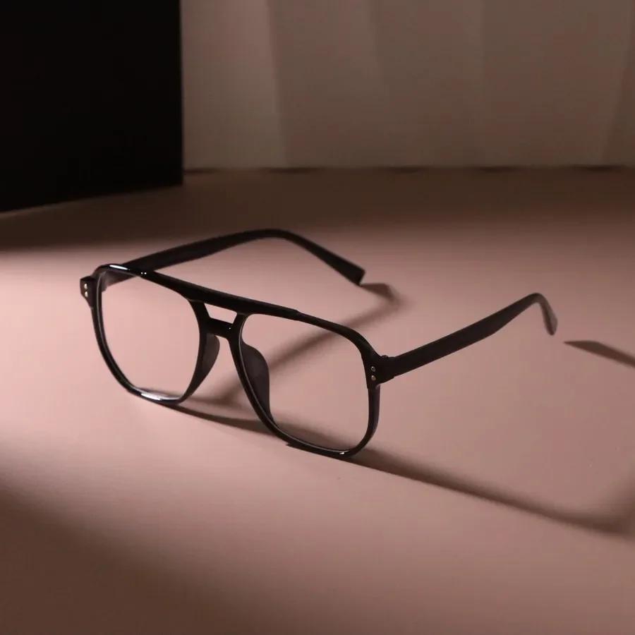 Lovely Square Women Men Glasses Luxurious Brand Designer Transparent Clear Optical Eyeglasses Fashion Frames Oculos