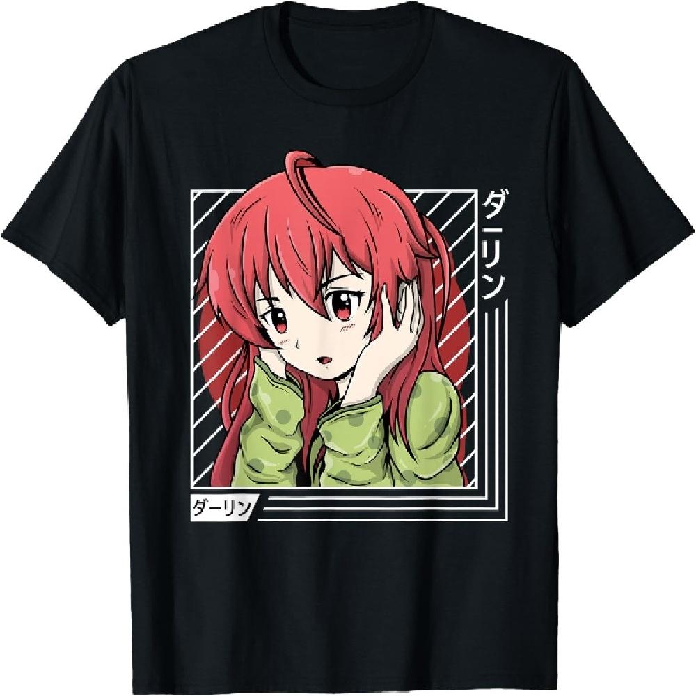 

Aesthetic Vaporwave Darling Waifu Anime Girl T-Shirt XXXXXL чорний