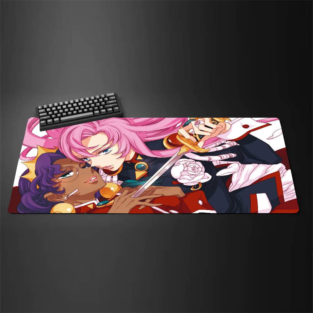 Revolutionary Girl U-Utena Anim Mousepad Mouse Mat Desk Mat With Pad Gaming Accessories Prime Gaming XXL Keyboard Pad Padding