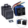 Waterproof Car Relay 12v SPDT 5-Pin 40A Automotive Waterproof Relay Kit For Boat Auto Car Accessories