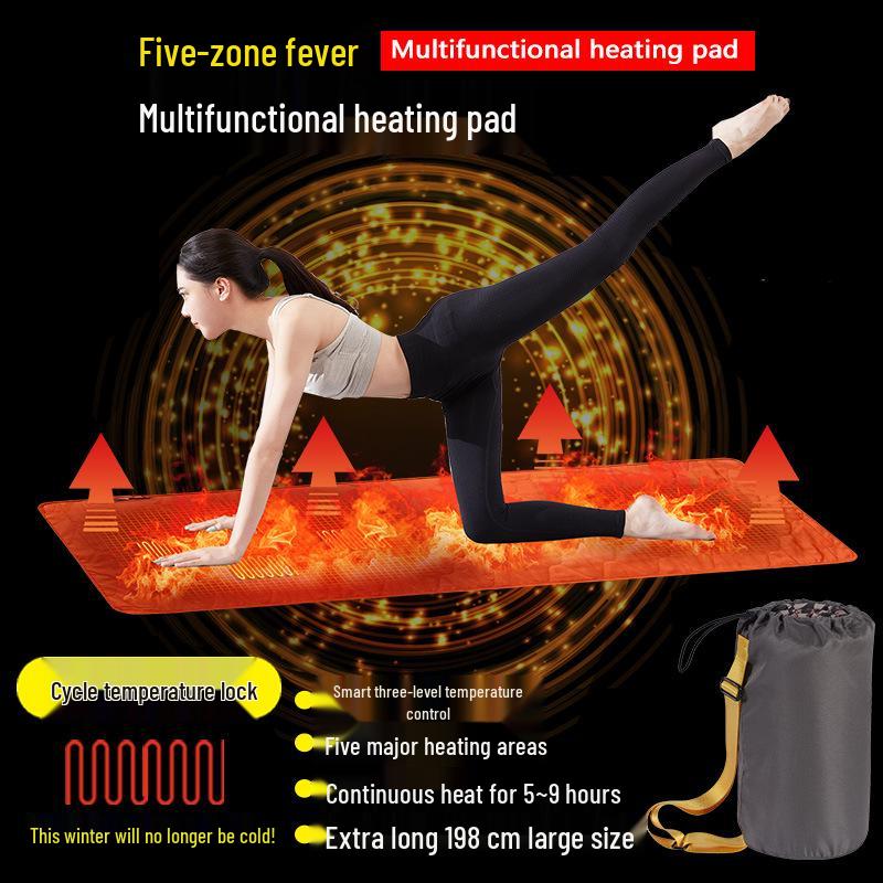 Tragbare USB-Heizmatte für Schlafsäcke für Wintercamping und den Heimgebrauch