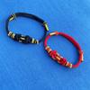 Adjustable Red Hand-Woven Horse Year Bracelet for Men & Women