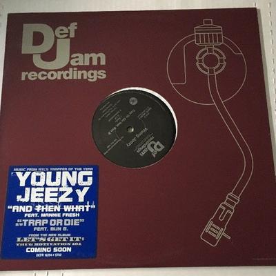 12inch Record YOUNG JEEZY  And Then What  Trap Or Die B000463111 Def Jam Recordi 2005 US Rap  HipHopRB Used