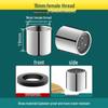 Anti-Splash Faucet Aerator with Filter Screen for Kitchen Sink