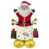 Large Christmas Snowman Foil Balloon Standing Christmas Tree Balloon Santa Claus Gift Box Balloon Christmas Party Decors
