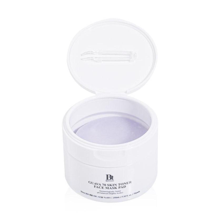 Benton Guave 70 Hauttoner Gesichtsmasken-Pad 210ml 70 Stück