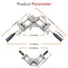 90 Degree Clip Welding Woodworking Right Angle Clamp Photo Frame Corner Clip Woodworking Vise Workbenches Aluminum Alloy Clip