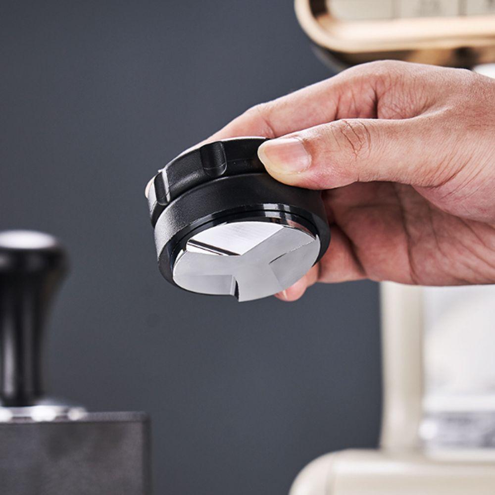 Convex Base Coffee Powder Hammer Three Angled Slope Espresso Distribution Tool  Barista